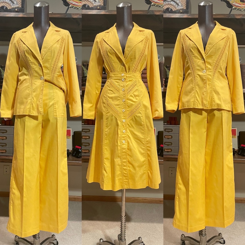 1960’s-70’s Side Effects 3 pc suit set